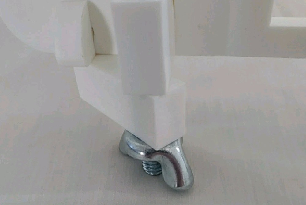 Mister Tenderizer Hand Cranked Meat Tenderizer Rust Proof Poly Construction