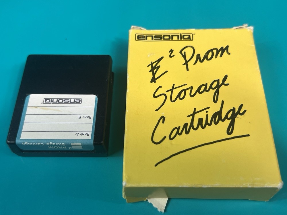 Ensoniq ESQ-1 E2 PROM storage cartridge