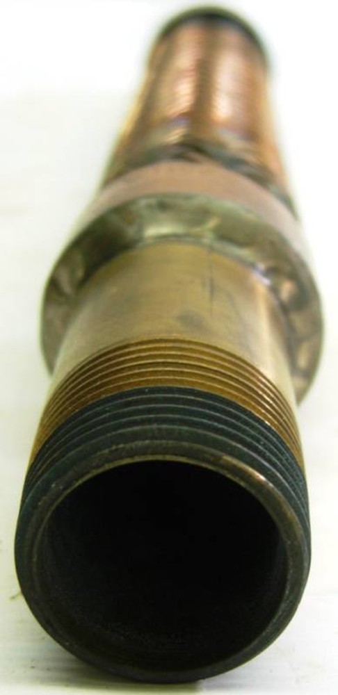 PACKLESS VIBRATION ABSORBER 3/4" X 12" FMH11-BRASS MP E/E