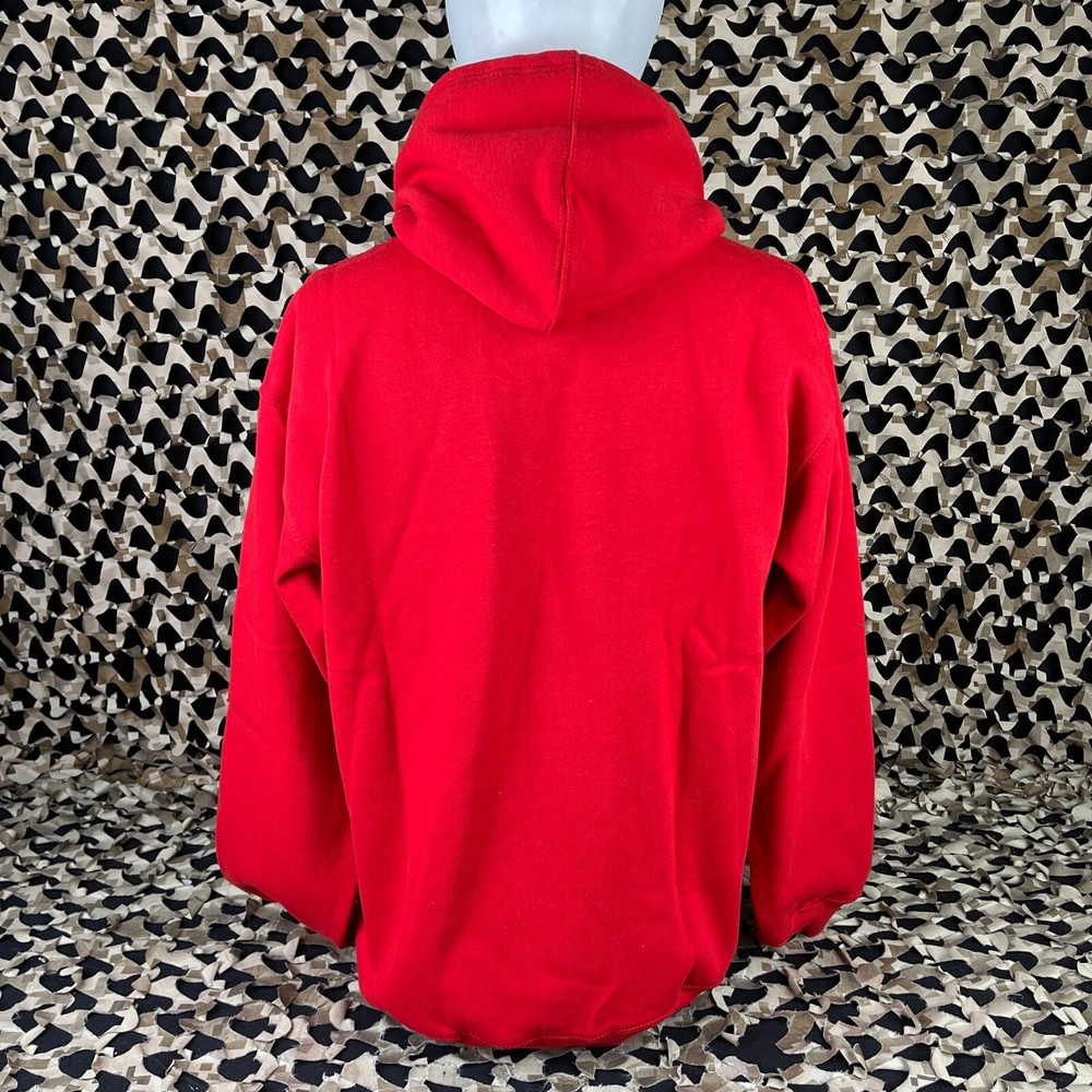 NEW JT Paintball Hooded Pull Over Sweatshirt - Red - Medium