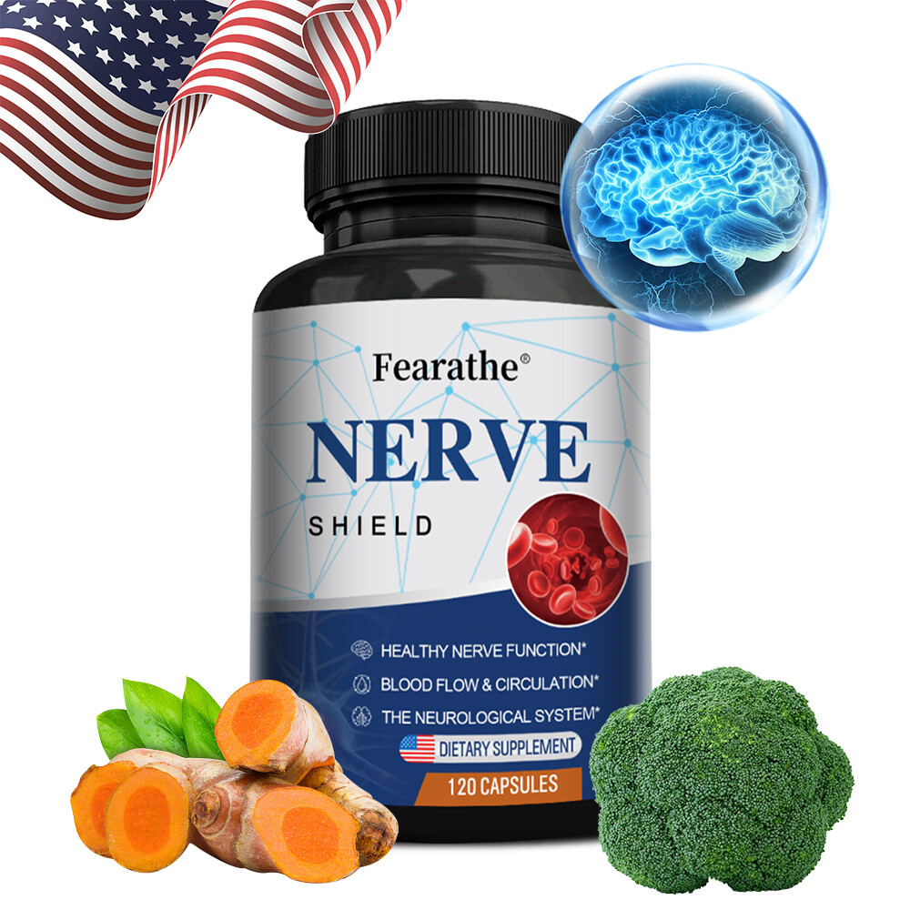 Nerve Shield Nerve Formula for Neuropathy, Nerve Function, Blood Flow