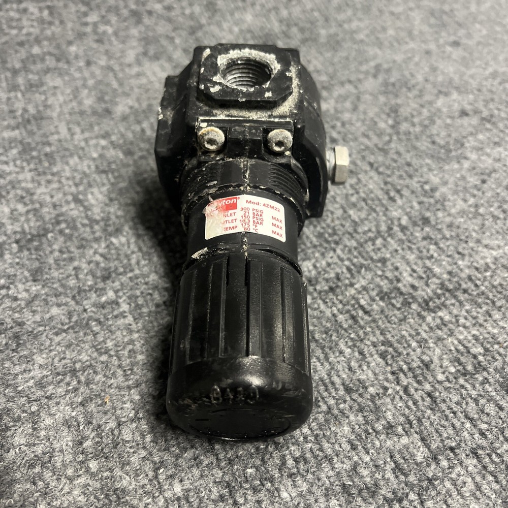 Dayton 4ZM22 1/2" Filter Regulator Used