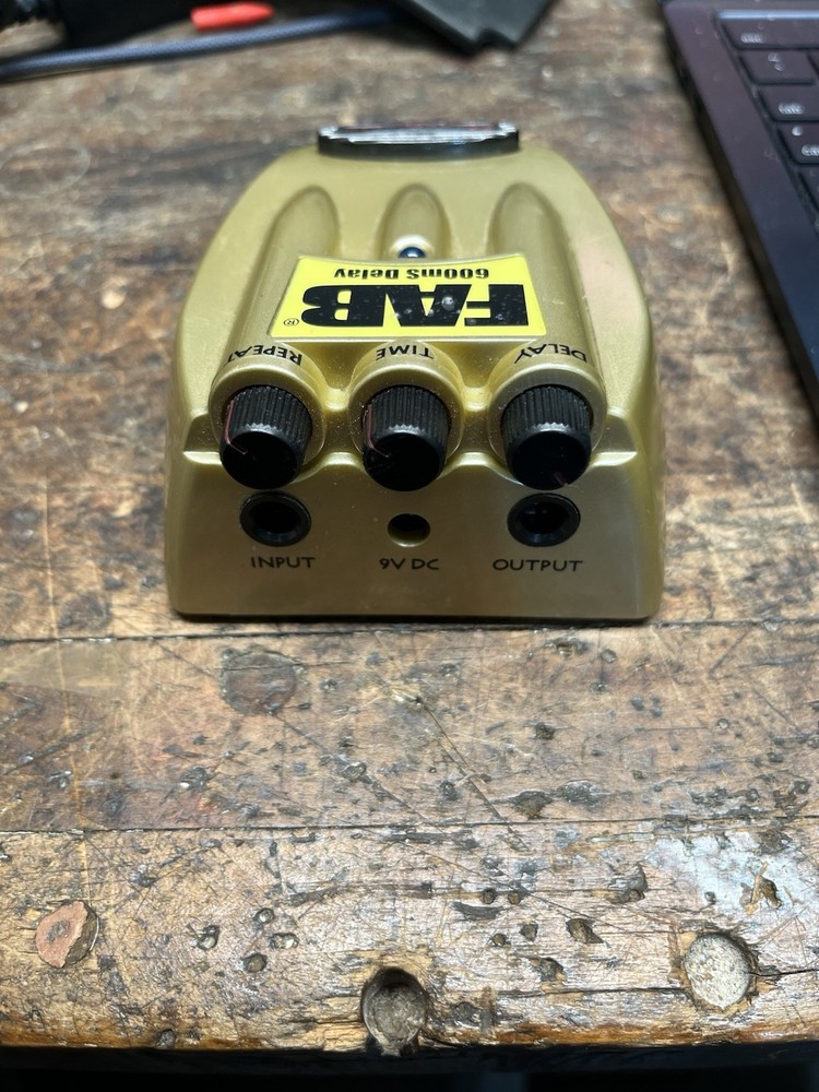 Used Danelectro FAB 600mS Delay Guitar Effects Pedal
