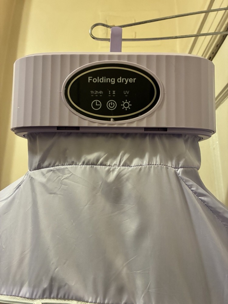 “Folding Dryer” Portable-Mini Clothes Dryer Machine Lavender