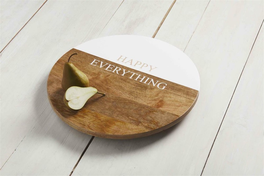 Mudpie - Happy Everything Lazy Susan - 41140015