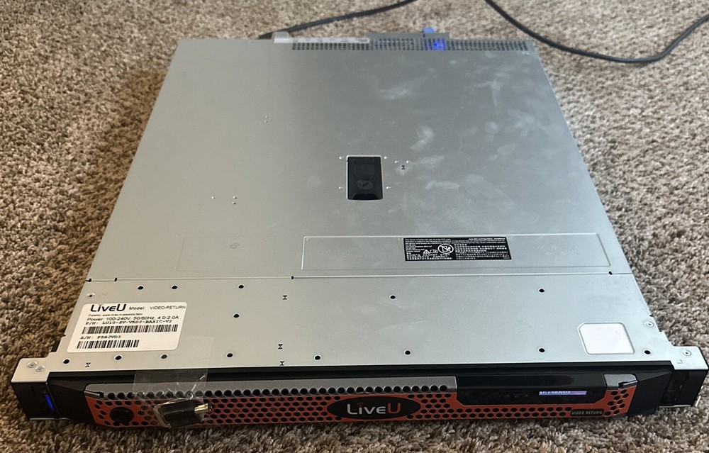LiveU Video-Return Server LU10-SV-VR02-BASIC-V2