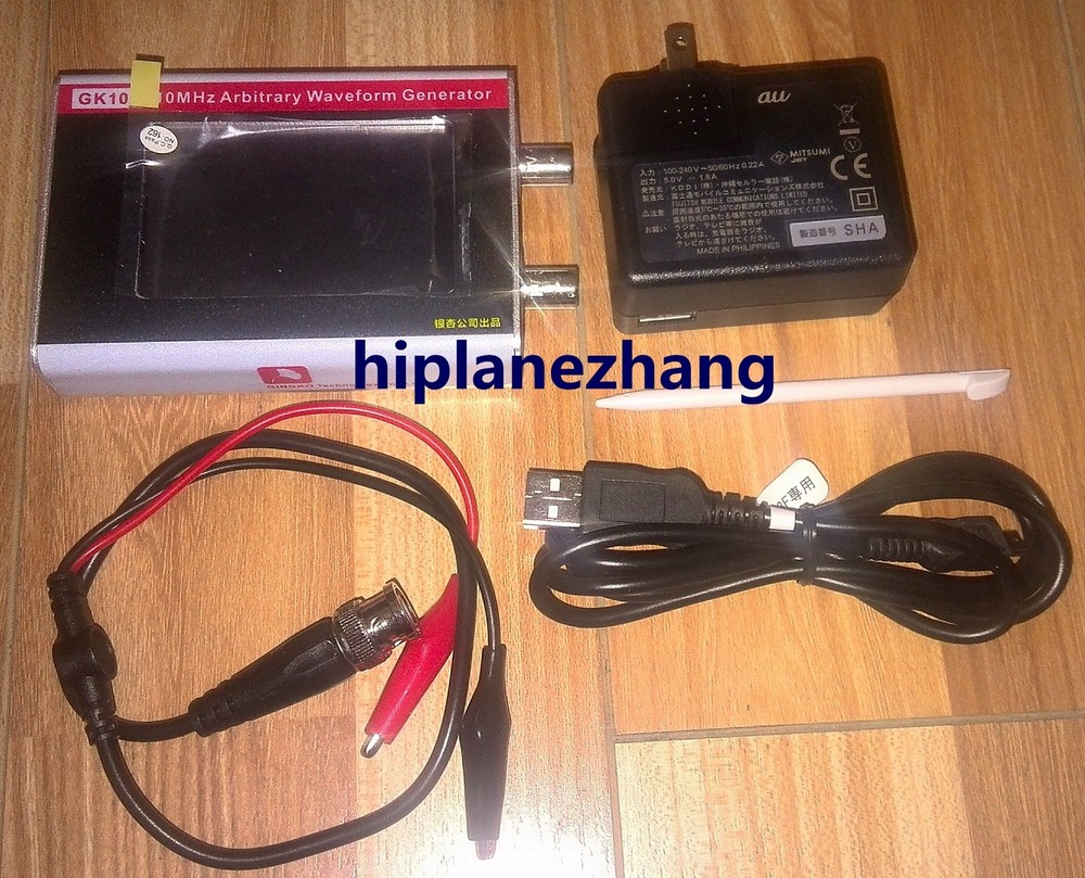 Mini PC-Based Signal Function Arbitrary Waveform Generator 10MHz 3'' TFT LCD USB