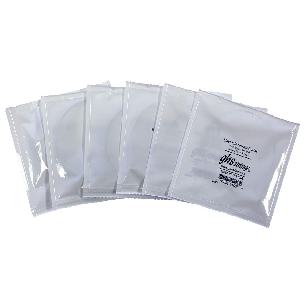 GHS Strings S335 Phosphor Bronze Acoustic Guitar Strings, Medium (13-56)