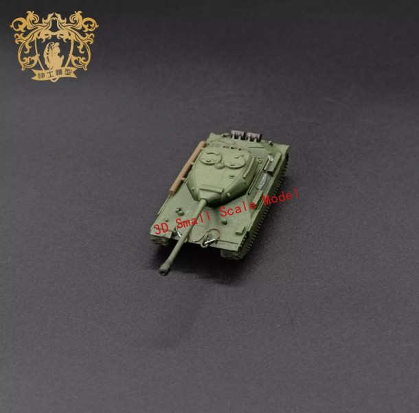 3D Printed 1/144 Soviet IS-6 heavy tank Finished Product