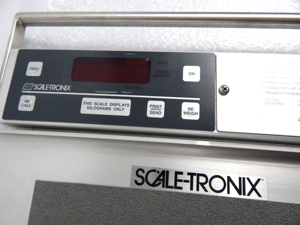 SCALE-TRONIX 180- 1000LB CAPACITY SCALE