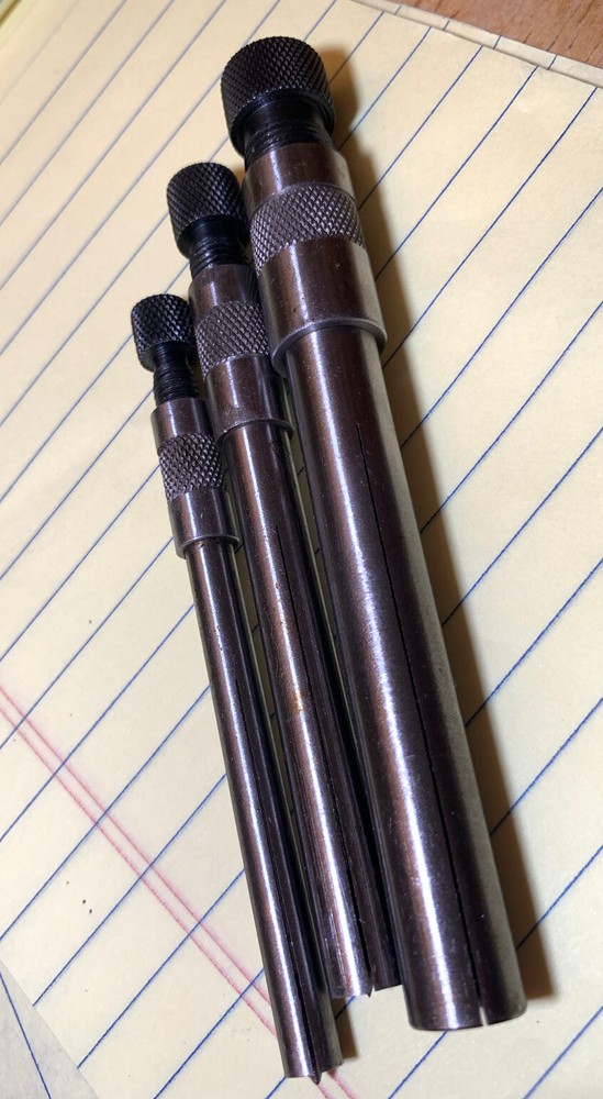 3 pcs Expanding Transfer Punch Set (1/4" - 3/4" Dia)