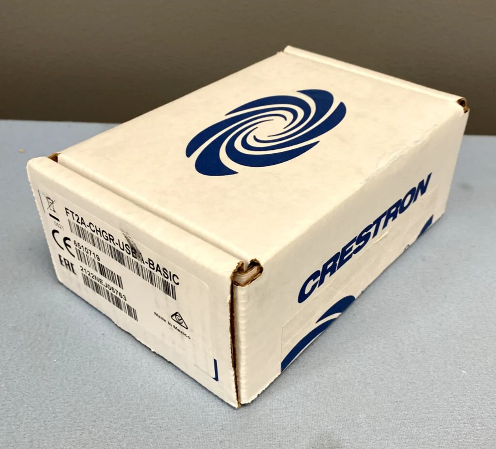 Crestron 6510719 FT2A-CHGR-USBA-BASIC USB Charging Module for FT2 FlipTop - Dual