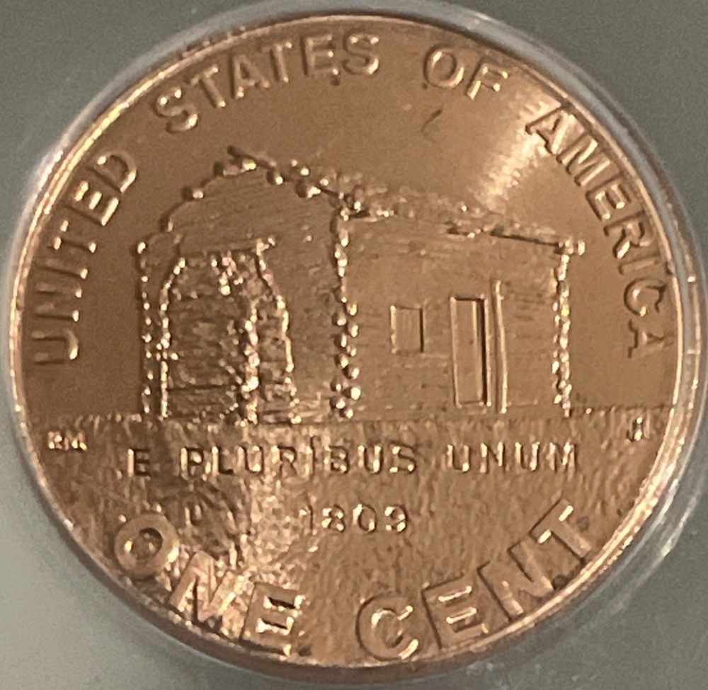 ANACS 2009 1C Log Cabin Red (MS 66)