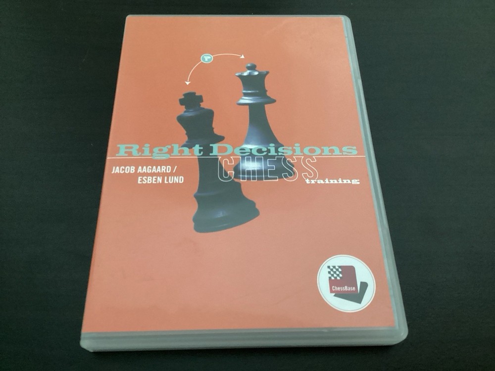 Chess Training CD-ROM - Right Decision, Jacob Aagaard, Esben Lund