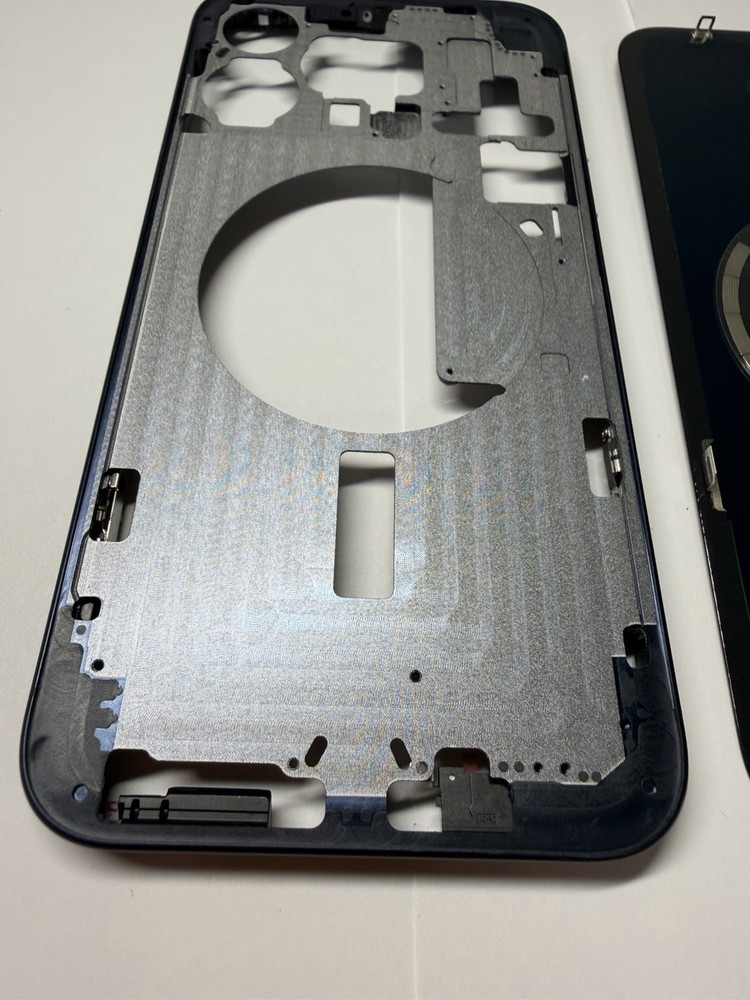 iPhone 15 Pro Max Housing Frame + Back Glass OEM Replacement Color Blue