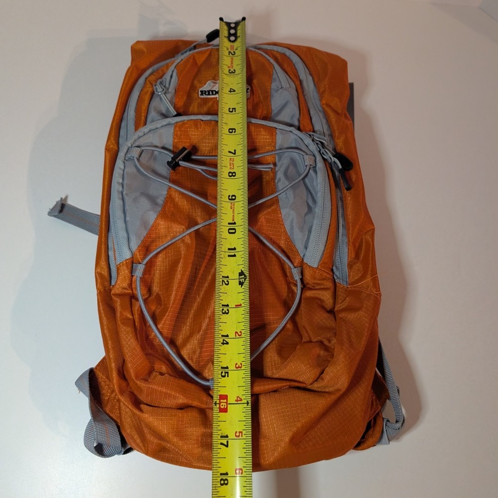 Kelty Ridgeway Hydration Pack Orange Sawnee Ultralight Backpack 2L, NO BLADDER