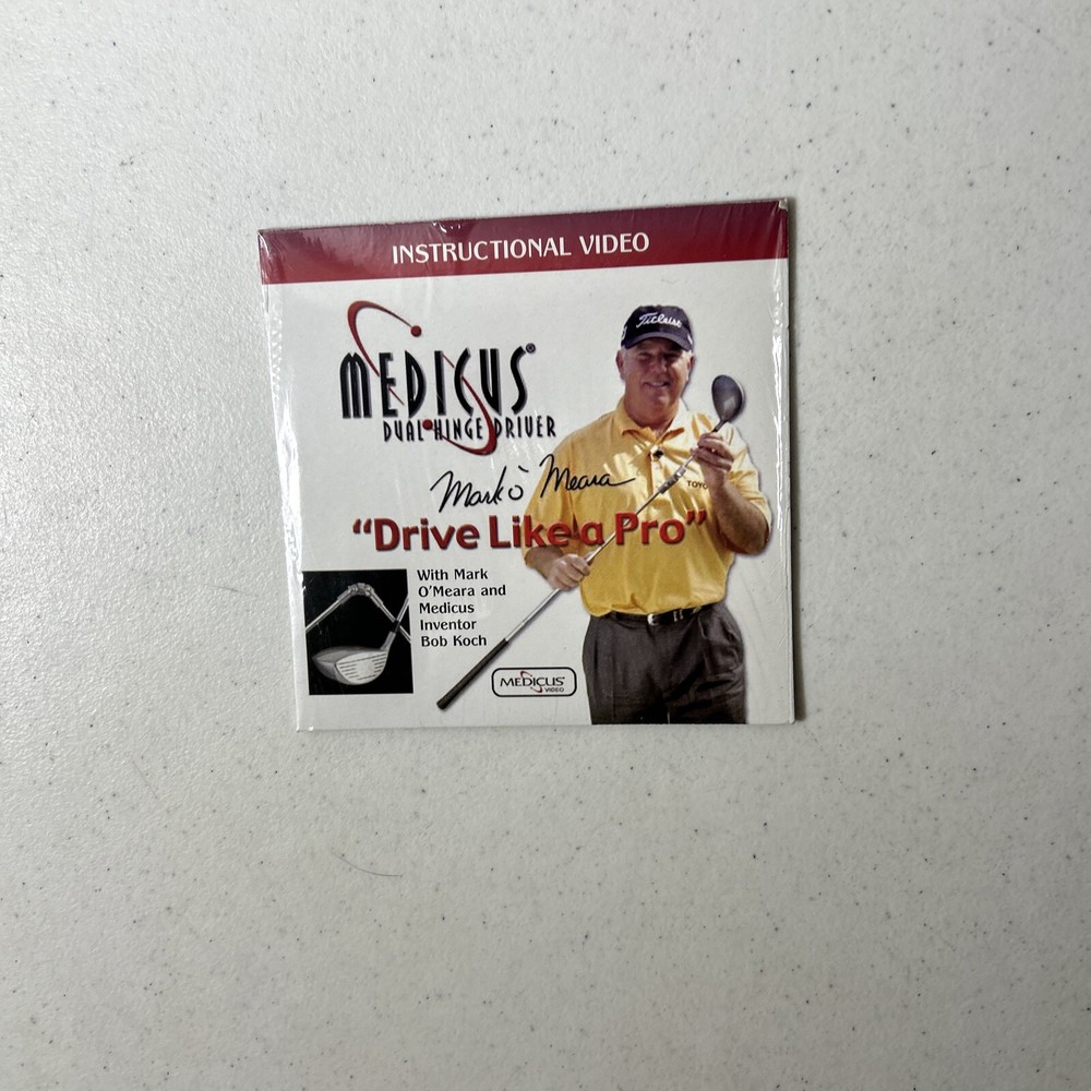 Medicus Dual Hinge Driver Mark'Omeara And Instructional Video Disc