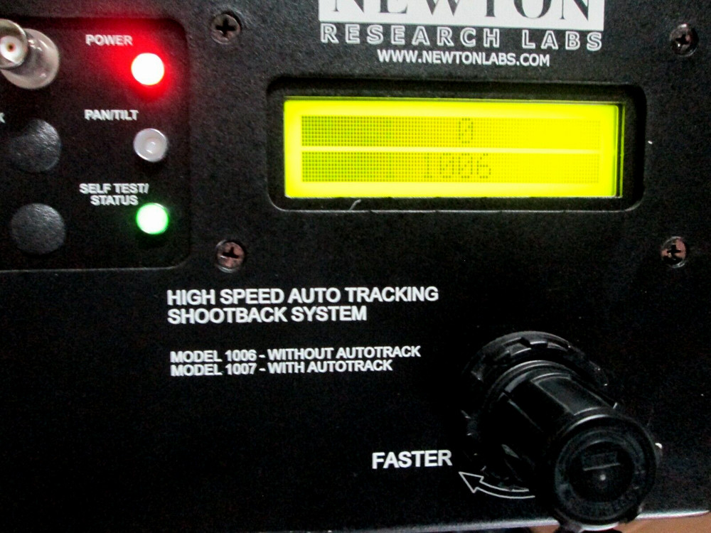 NEWTON RESEARCH LABS FIREARMS TRAINING SIMULATOR SHOOT BACK SYSTEM 1006
