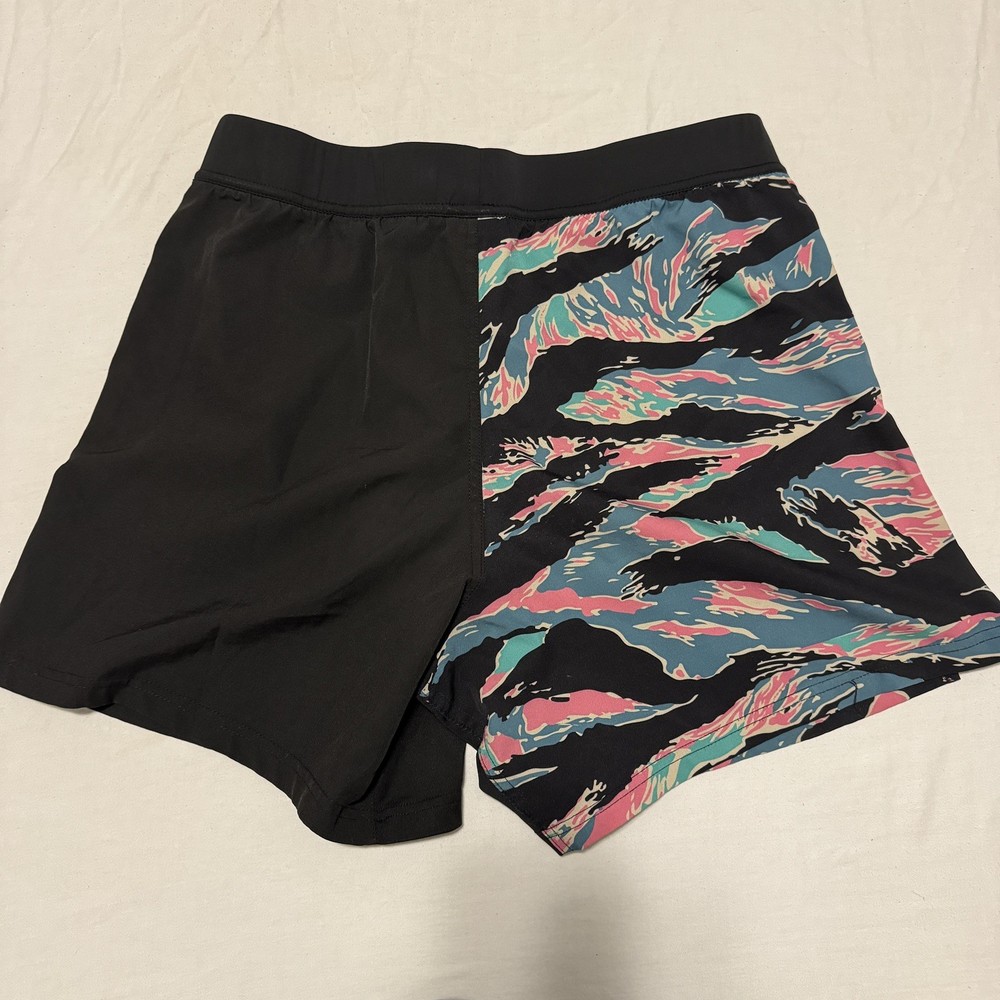 THF Athletic Shorts - 2 tone retro Large