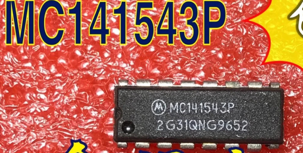 MC141543P IC DIP 16-Pin Good Used Pull.