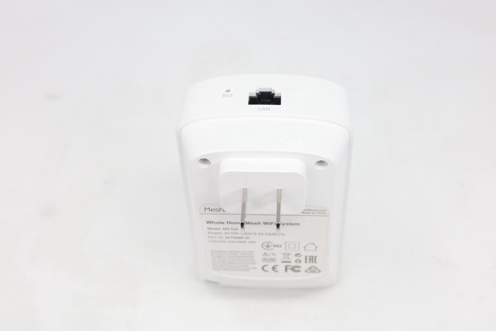 Meshforce M3S White - Mesh WiFi Wireless Internet Router 2x Mesh Points 1x Dot