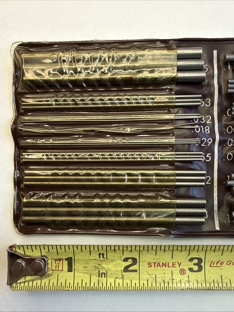 Micro Pitch Diameter Thread Measuring Wires USED