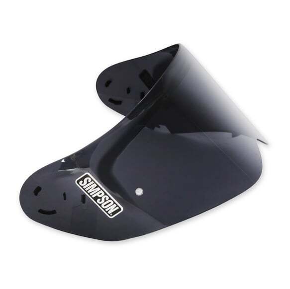 Simpson Motorcycle Helmet Replacement Shields - Dark Smoke - Ghost, Speed Bandit