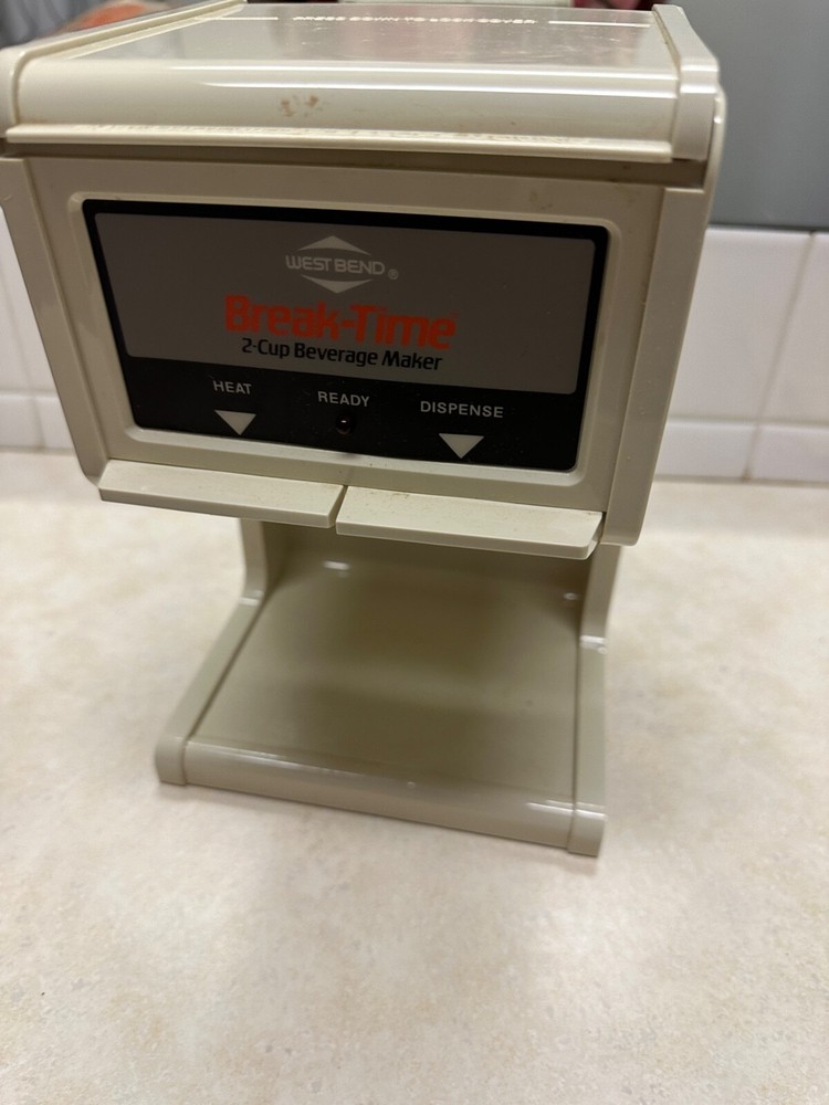 Vintage Westend Break-Time 2 Cup Beverage Maker in Box