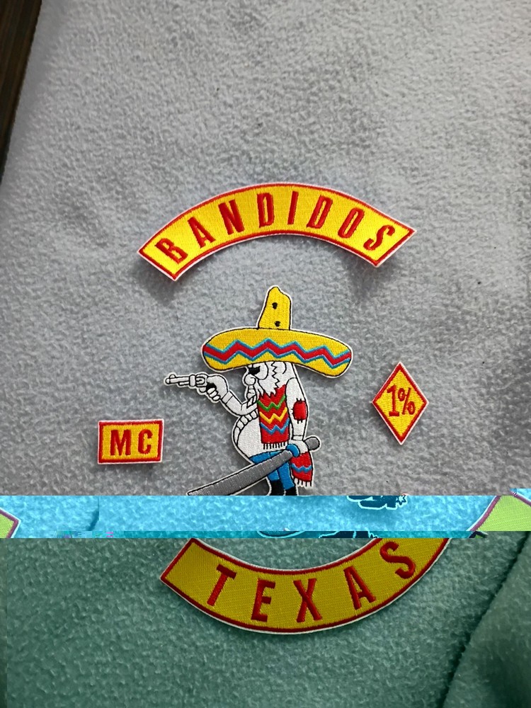 Bandidos Texas Front Patch Set