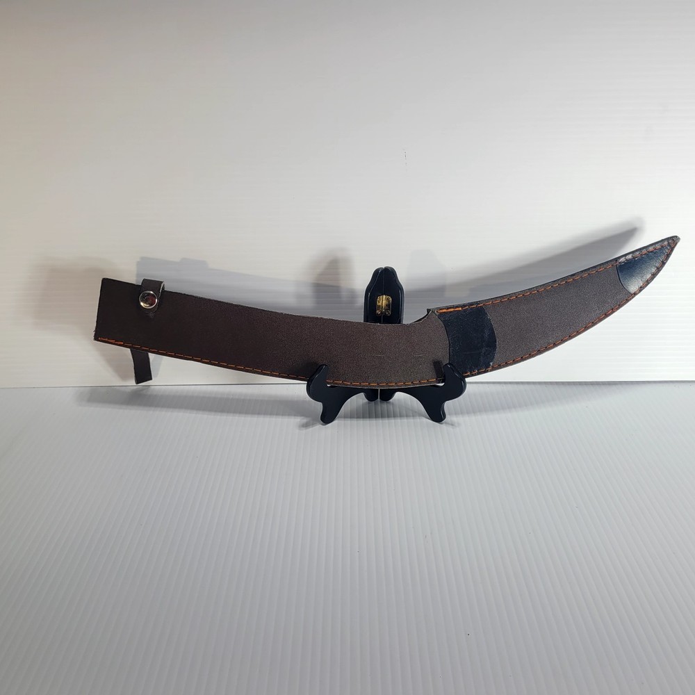 Sword replacment Leather Sheath 21" Long real leather ⭐️⭐️⭐️⭐️⭐️