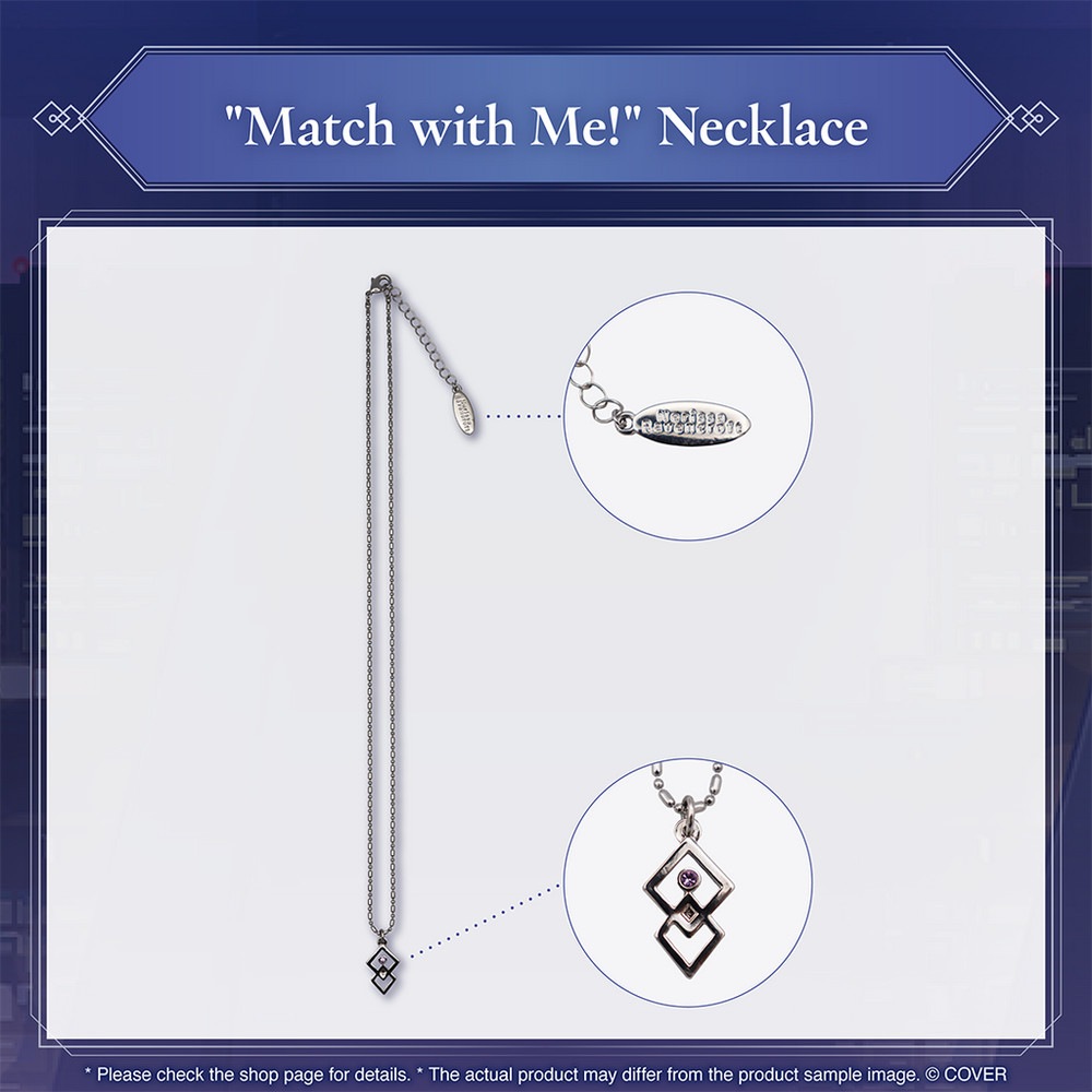 Hololive  Nerissa Ravencroft 850K Subscribers Celebration - Matching Necklace