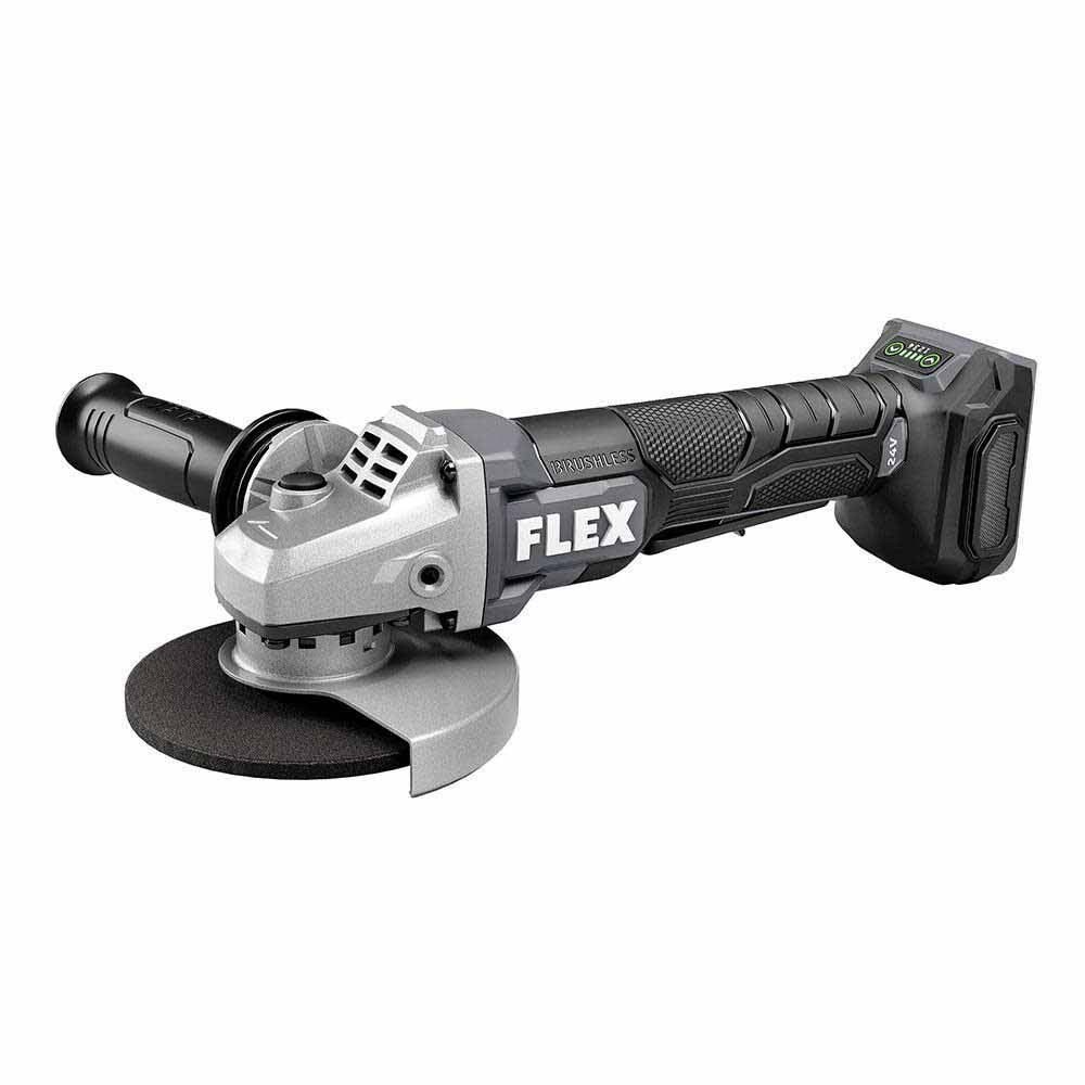 Flex FX3171A-Z 24V 5" Variable Speed Angle Grinder w/ Paddle Switch (Bare Tool)