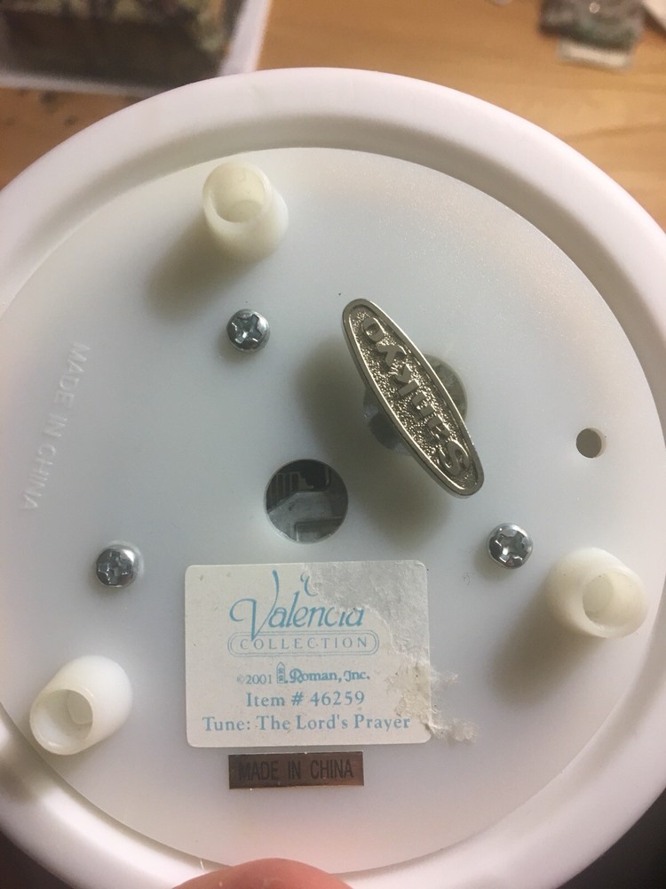 Valencia My First Communion Music Box