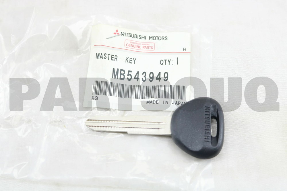 MB543949 Genuine Mitsubishi KEY,BLANK