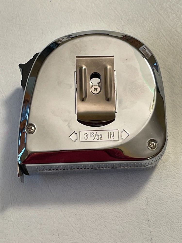 Stone Tools - 33" Master Tape Measure - ST-36 - Chrome - NEW