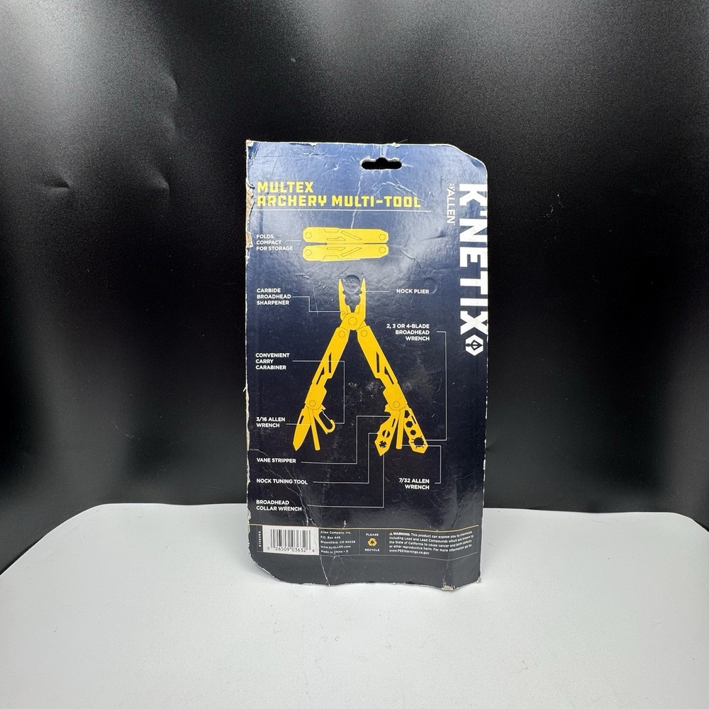 Allen K'Netix Multex archery multi-tool 15820A new 15+ tools