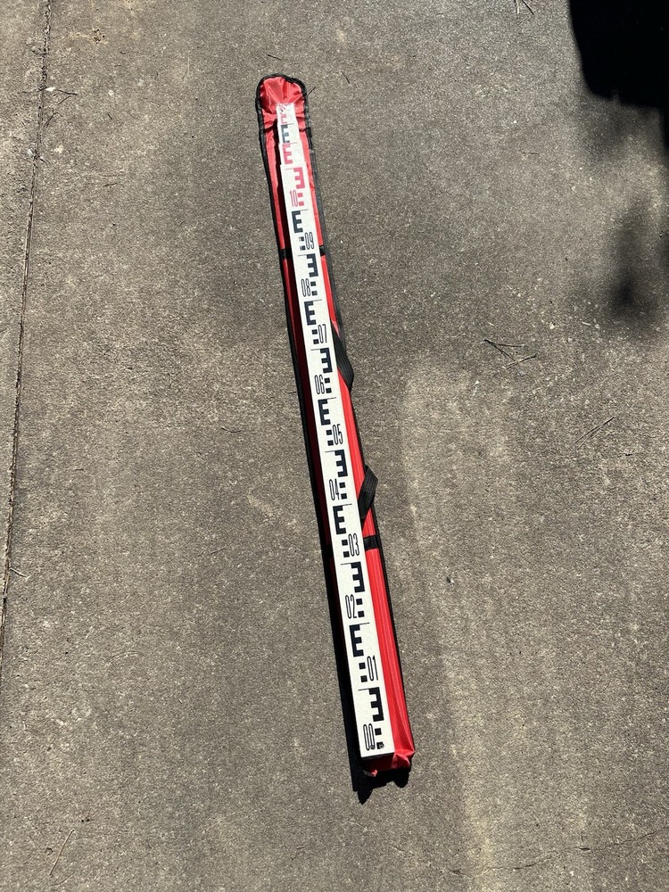 Lightweight Multi Section Telescoping 4 Meter Elevation Pole for Land Surveying