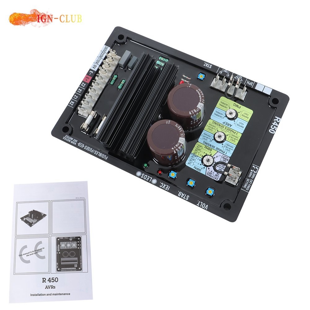 Generator AVR R450 Automatic Voltage Regulator For Generator Genset