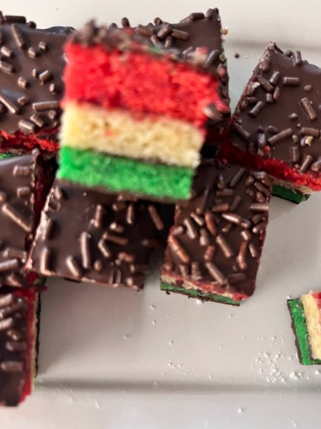 Authentic Italian Rainbow Cookies * Multiple Sizes & Variations Available