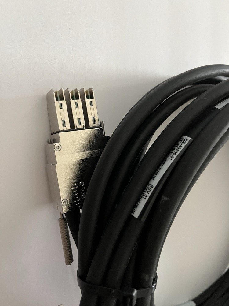 Cisco STACK-T1-3M V01 Stack Wise Stacking Cable 800-40405-01 UNTESTED