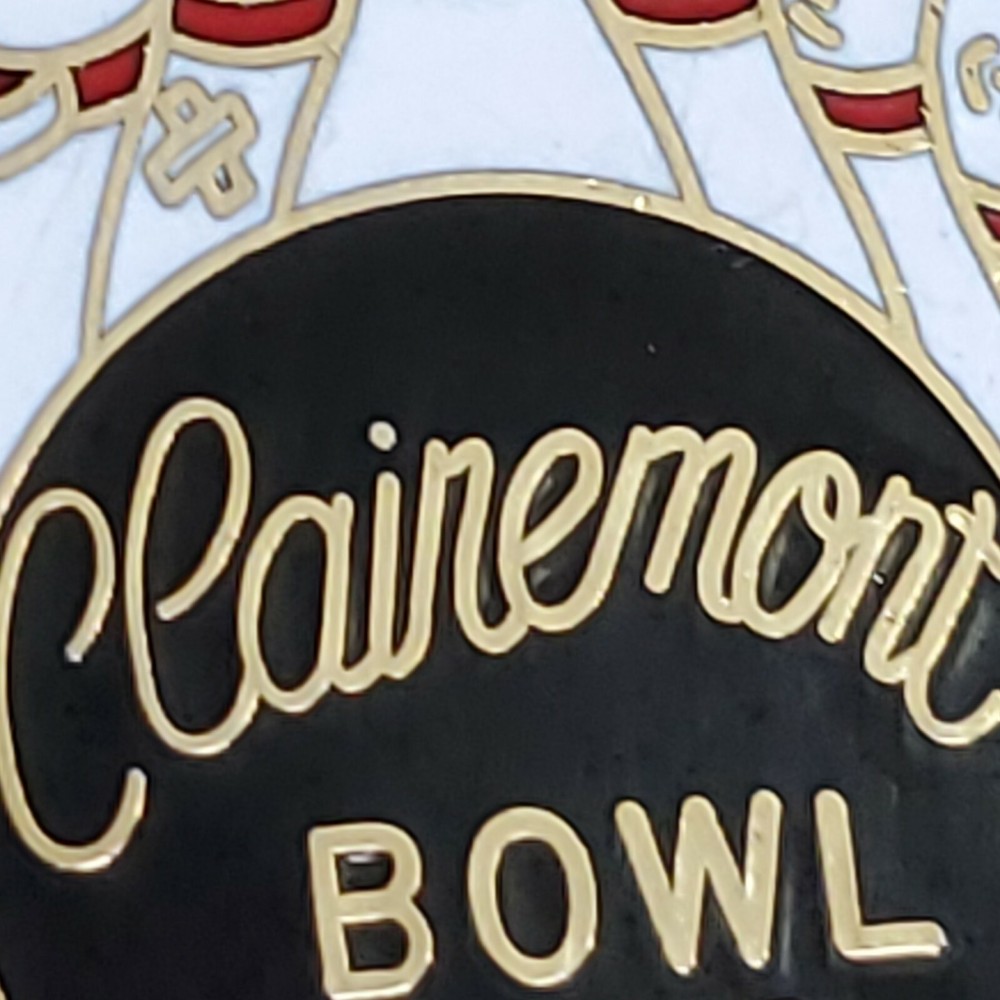 Clairmont Bowl 200 Lapel Hat Jacket Pin