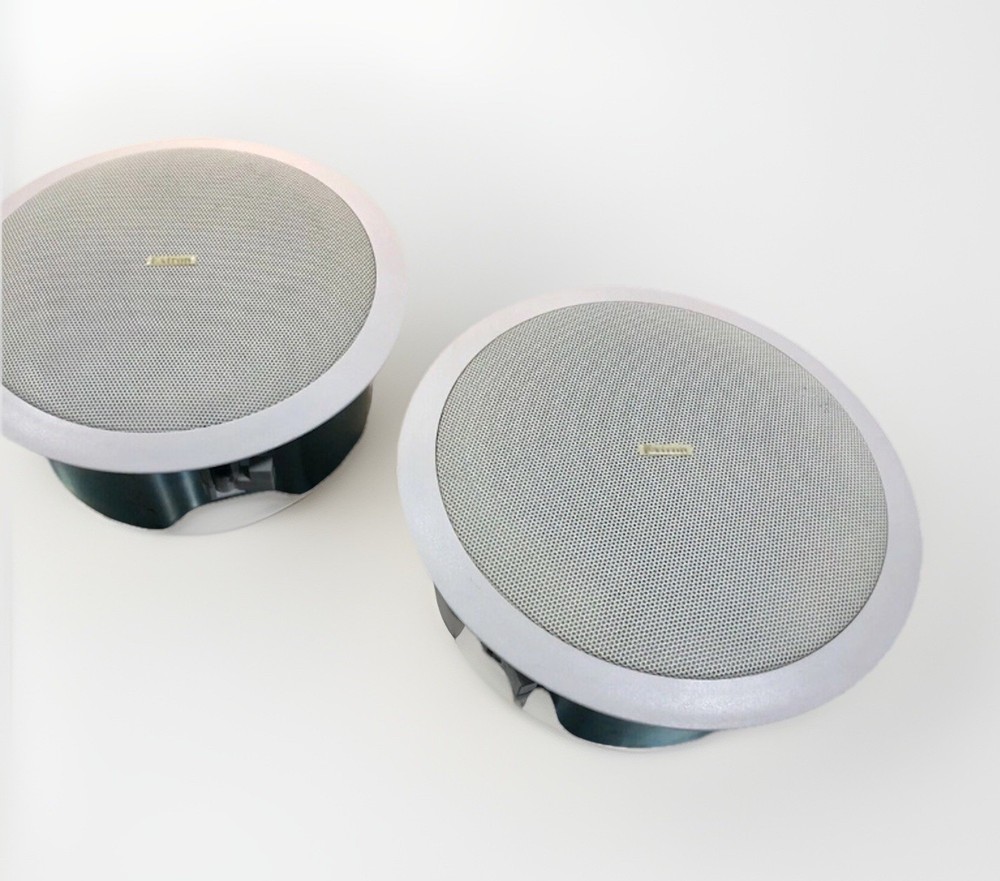 Extron Electronics SI 3CT LP 8", White Full-Range Ceiling Speakers (Pair)