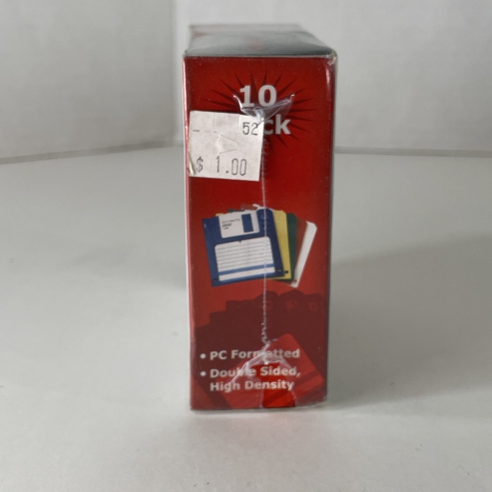 COMP USA 3.5" Floppy Disc Diskettes 1.44MB Double Sided High Density Formatted