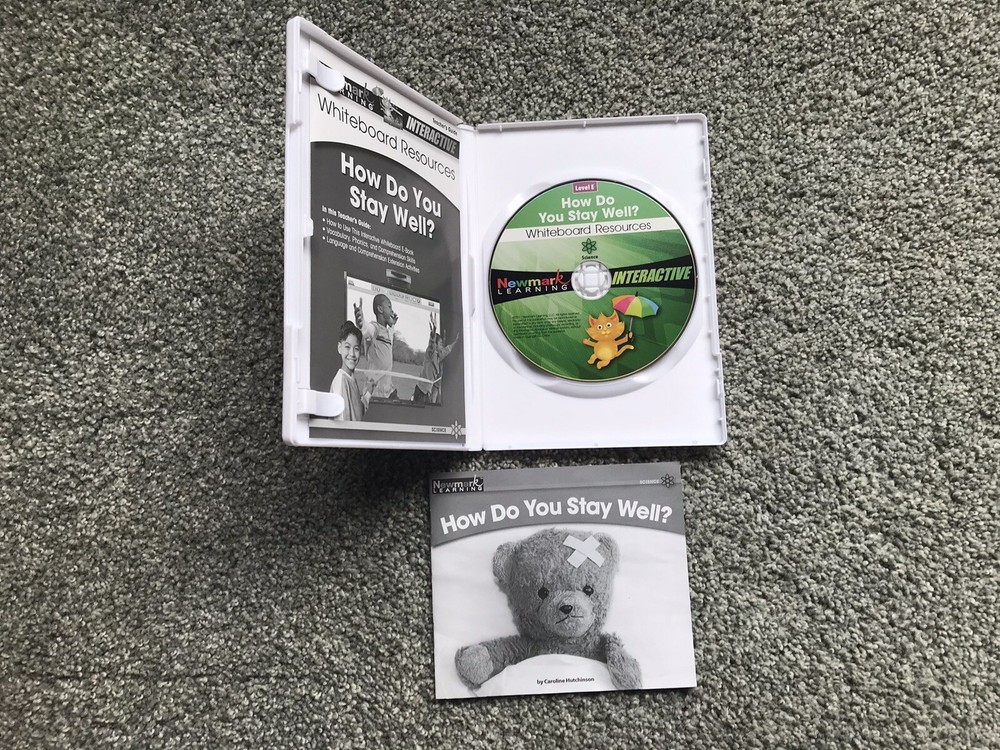 Newmark Interactive Whiteboard Resources Science Vol. 2 5 CD-ROM Set VG Cond