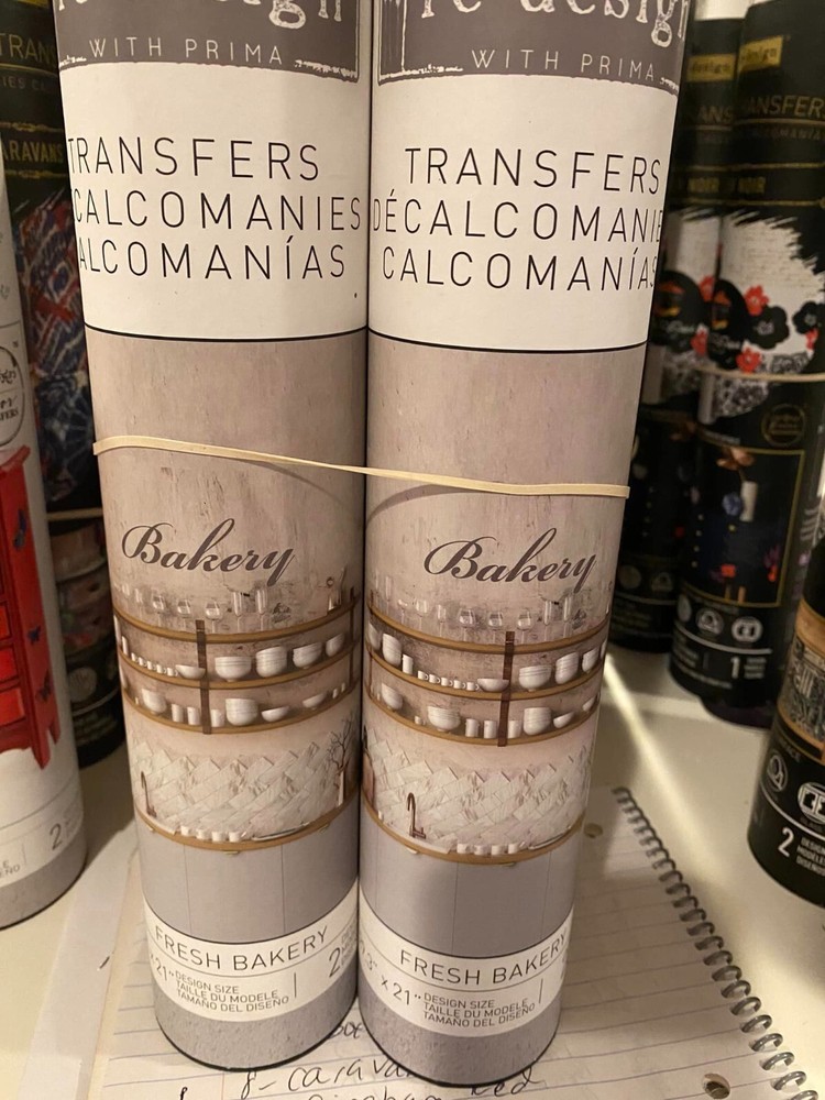 Redesign with Prima Transfer-Fresh Bakery
