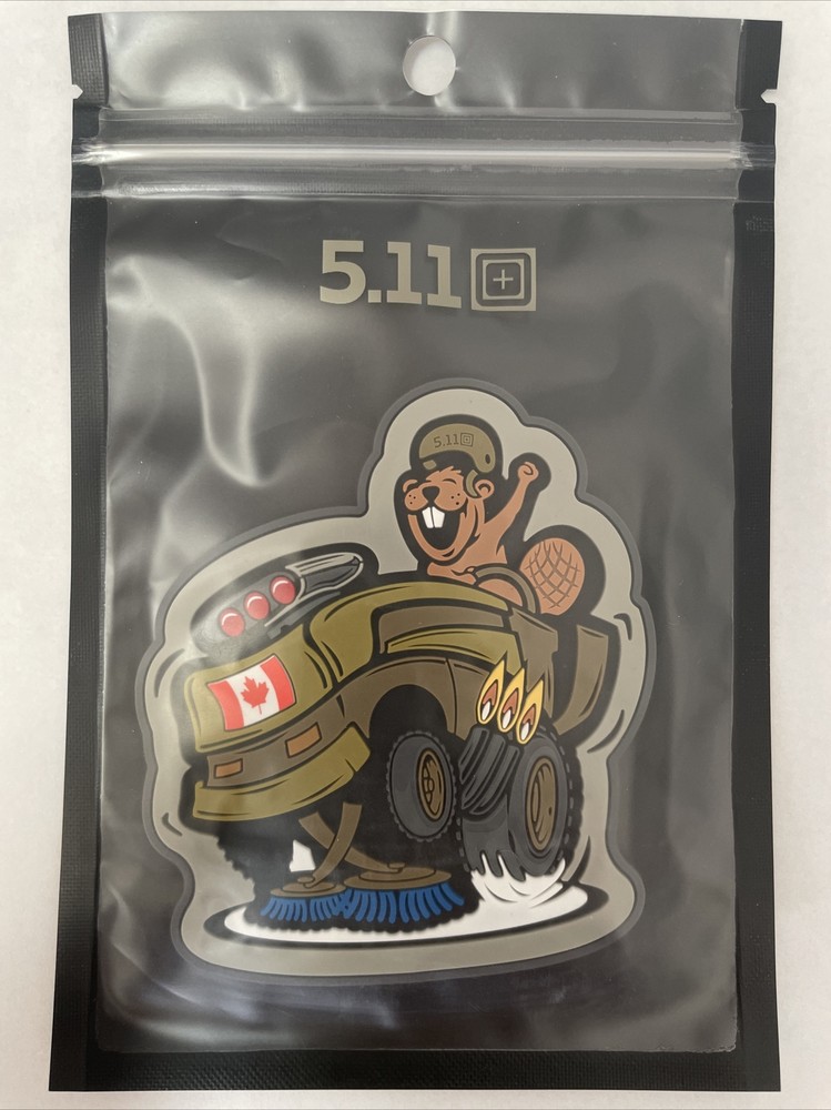 *BRAND NEW* 5.11 TACTICAL ZAMBONI BATTALION PATCH CANADA HOOK BACKING