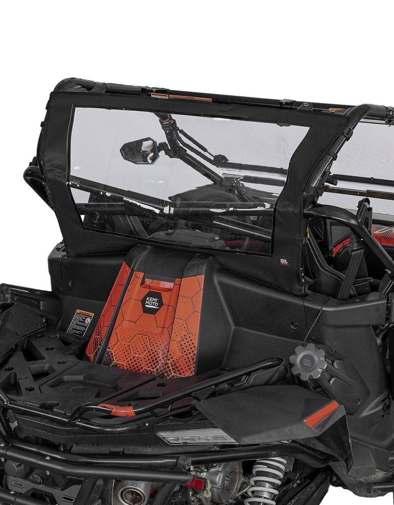 UTV Rear Soft Window Windshield Panel Waterproof for 2020-2024 CFMOTO ZForce 950
