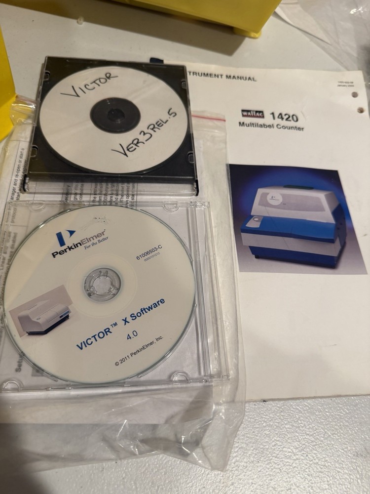 PerkinElmer Wallac 1420 System Manual And Discs
