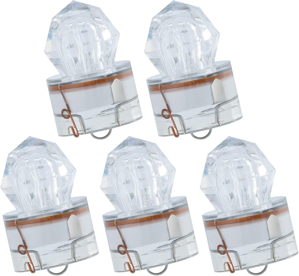 Ultimate 5 Pack LED Fishing Lights - Efficient & Effective Deep Drop Lures
