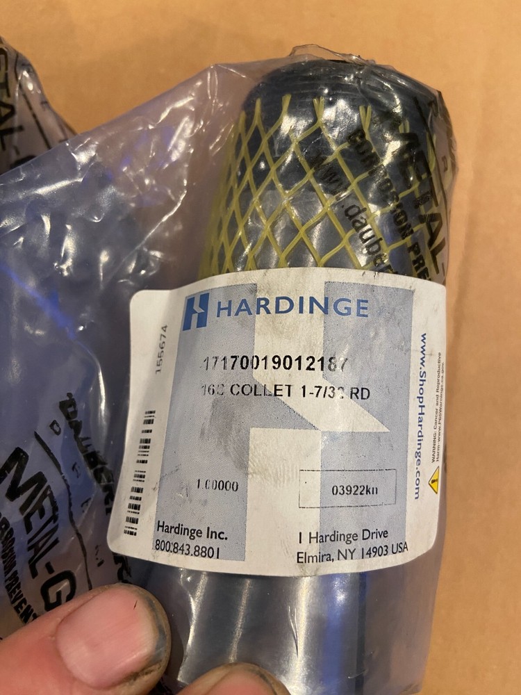 HARDINGE 16 C COLLET 1 7/32 RD